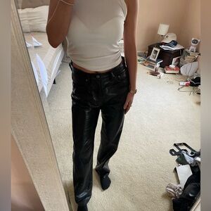 AGOLDE 90s recycled leather pants